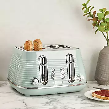 Haden Devon Kettle & 4 Slice Toaster Twin Pack - Eucalyptus | Kaleidoscope