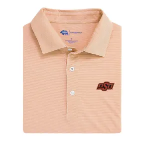 Hairline Stripe Oklahoma State Performance Polo