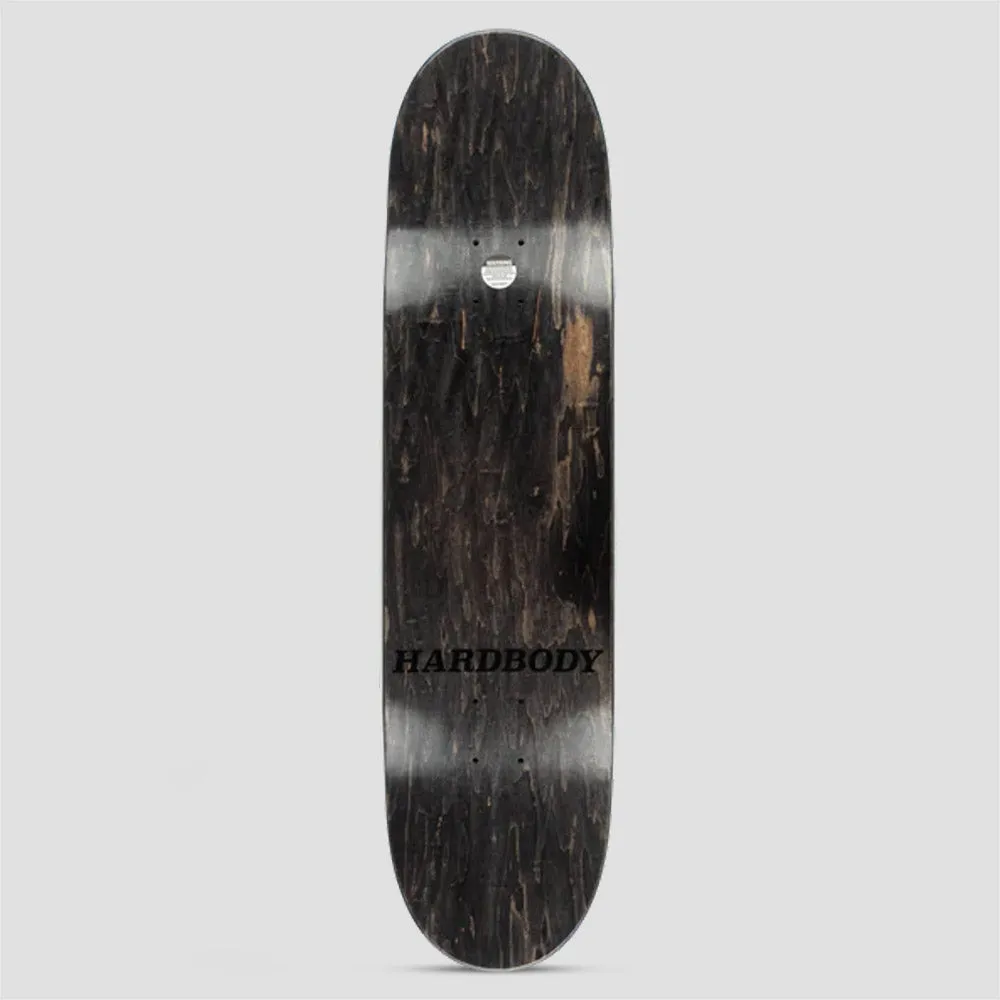 Hardbody 8.5 Durao Pro Skateboard Deck Black / Performance Blue