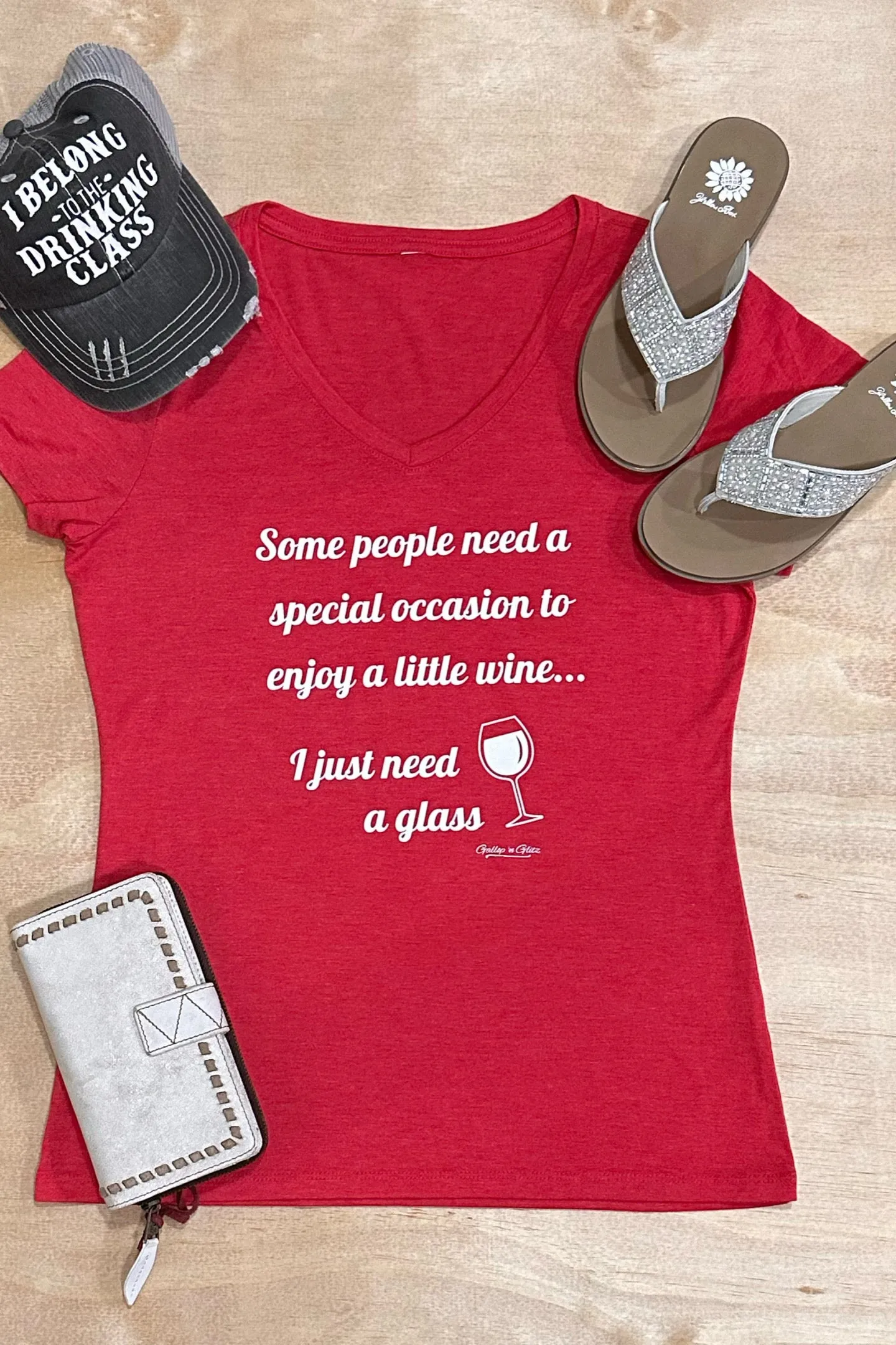 I Just Need A Glass of Wine T-Shirt