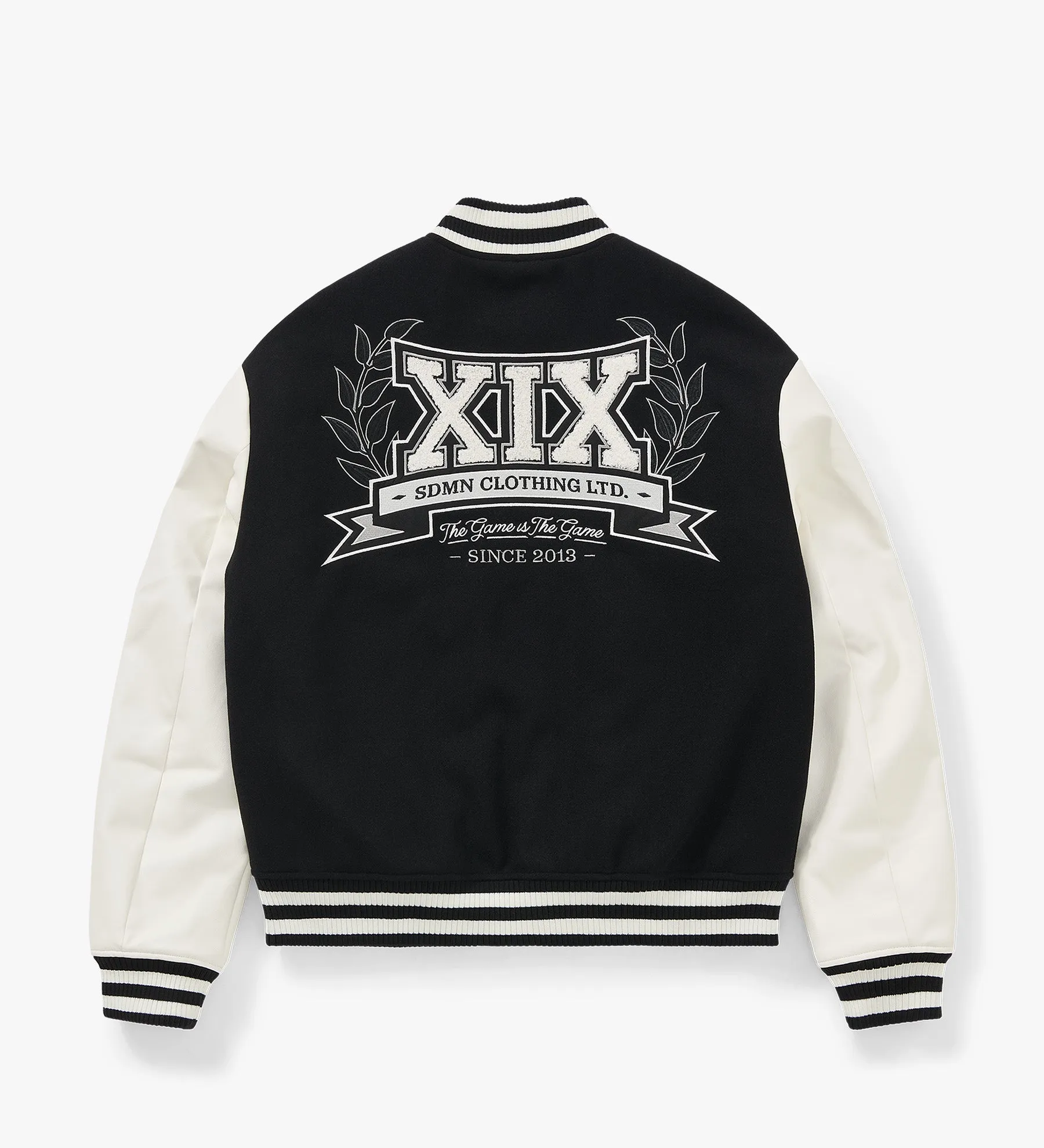 Imperial Varsity Letterman Jacket [Black/White]