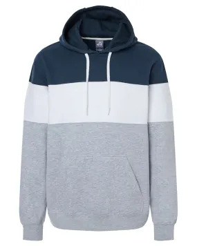 J America 8644JA  Men's Varsity Pullover Hooded Sweatshirt