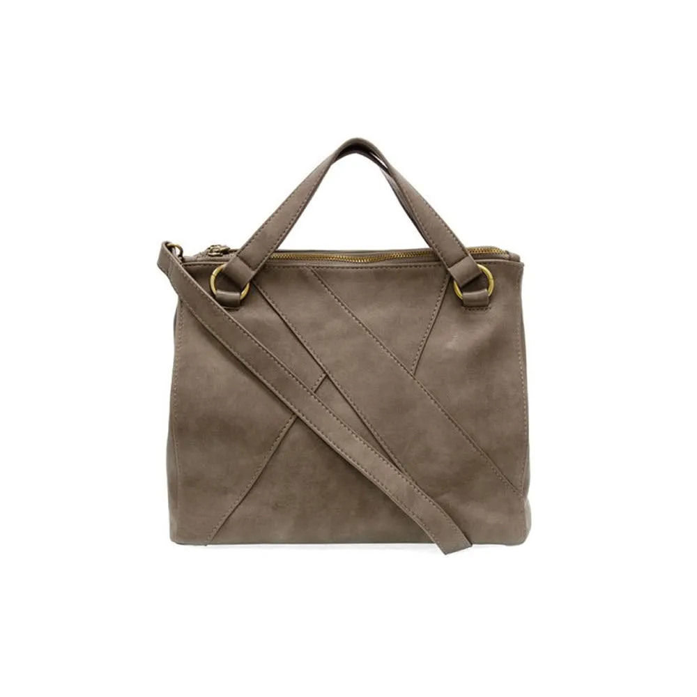 JOY SUSAN JANET CONVERTIBLE CROSSBODY DARK TAUPE