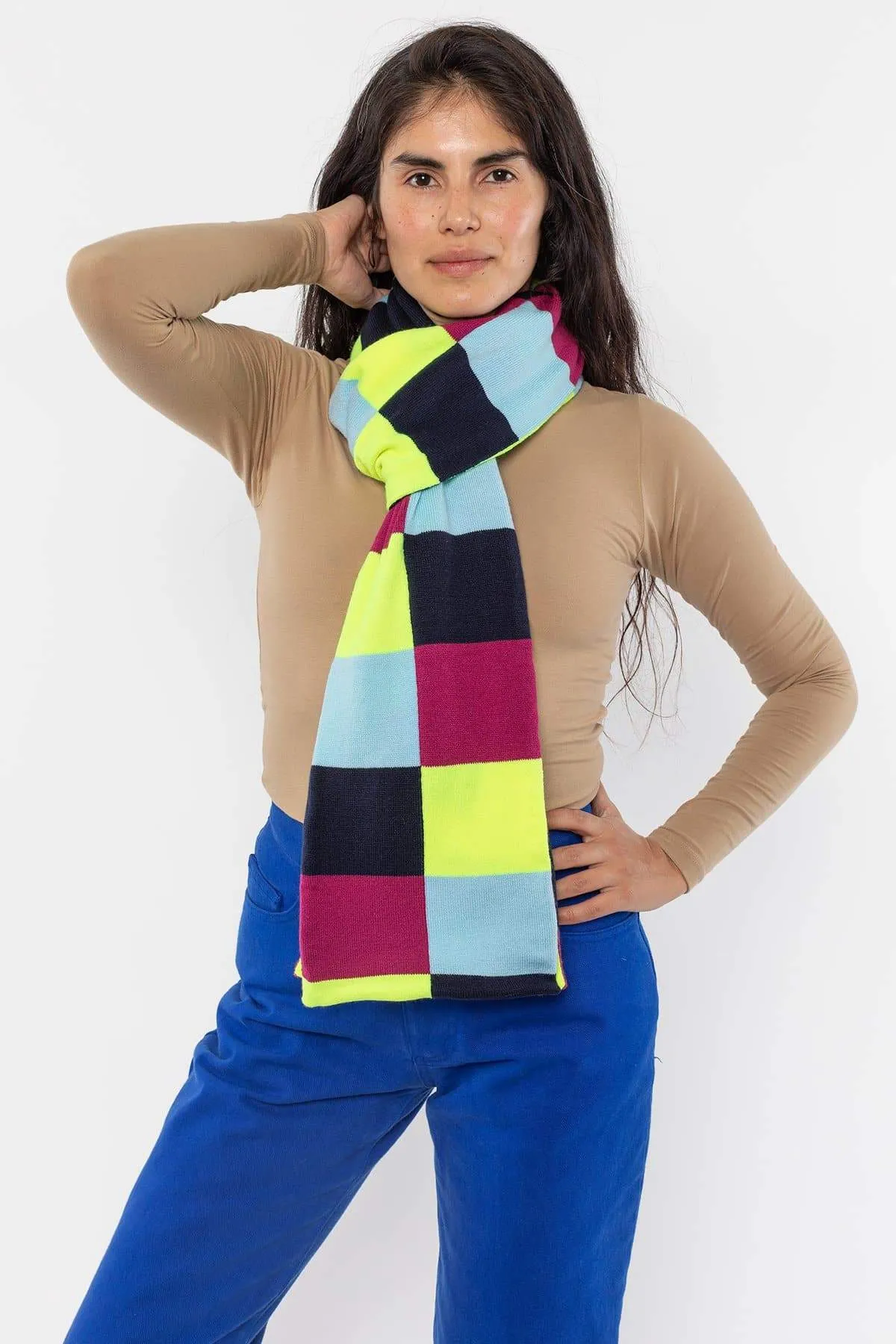 JQSCARF09 - Bauhaus Grid Scarf