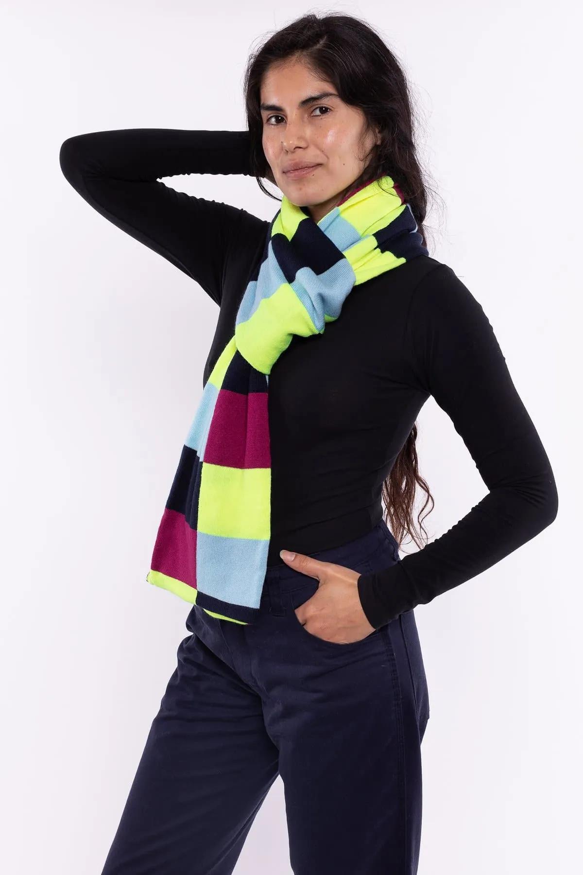 JQSCARF09 - Bauhaus Grid Scarf