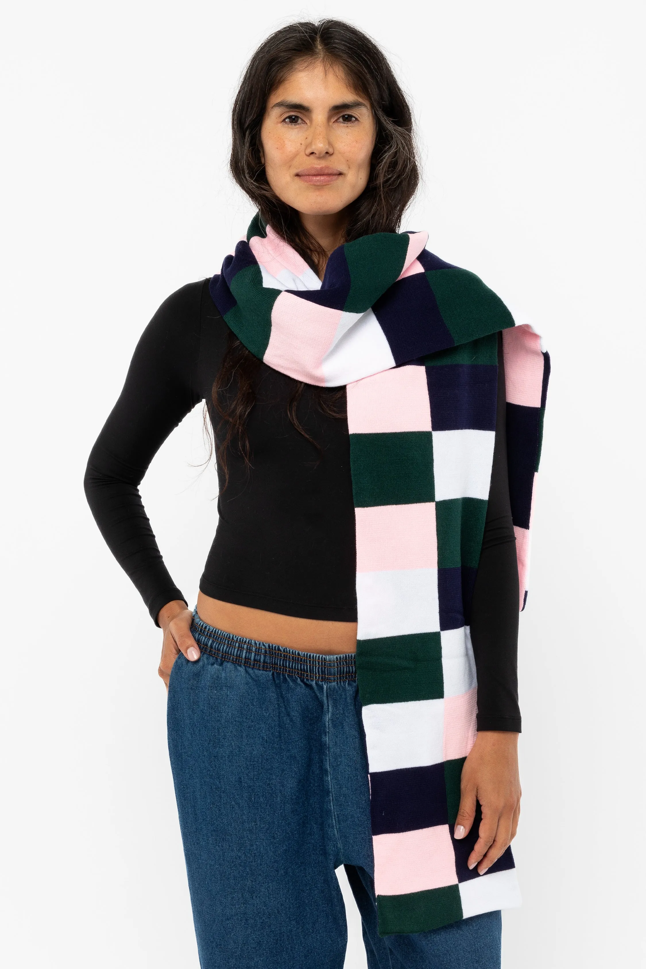 JQSCARF09 - Bauhaus Grid Scarf