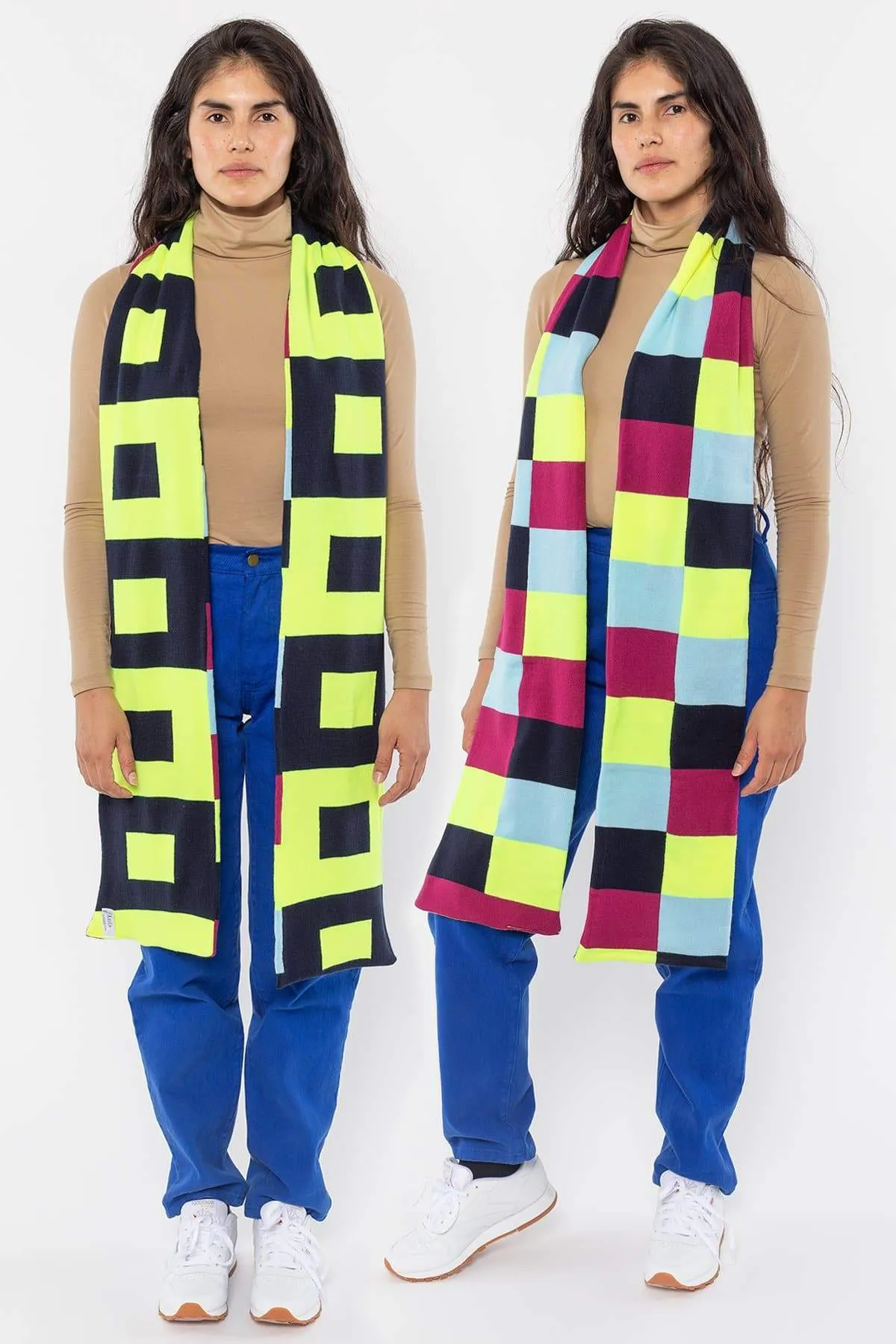 JQSCARF09 - Bauhaus Grid Scarf