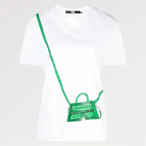 KARL K CROSS BAG T-SHIRT