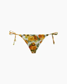 Kate Bikini Bottom | White/Multi