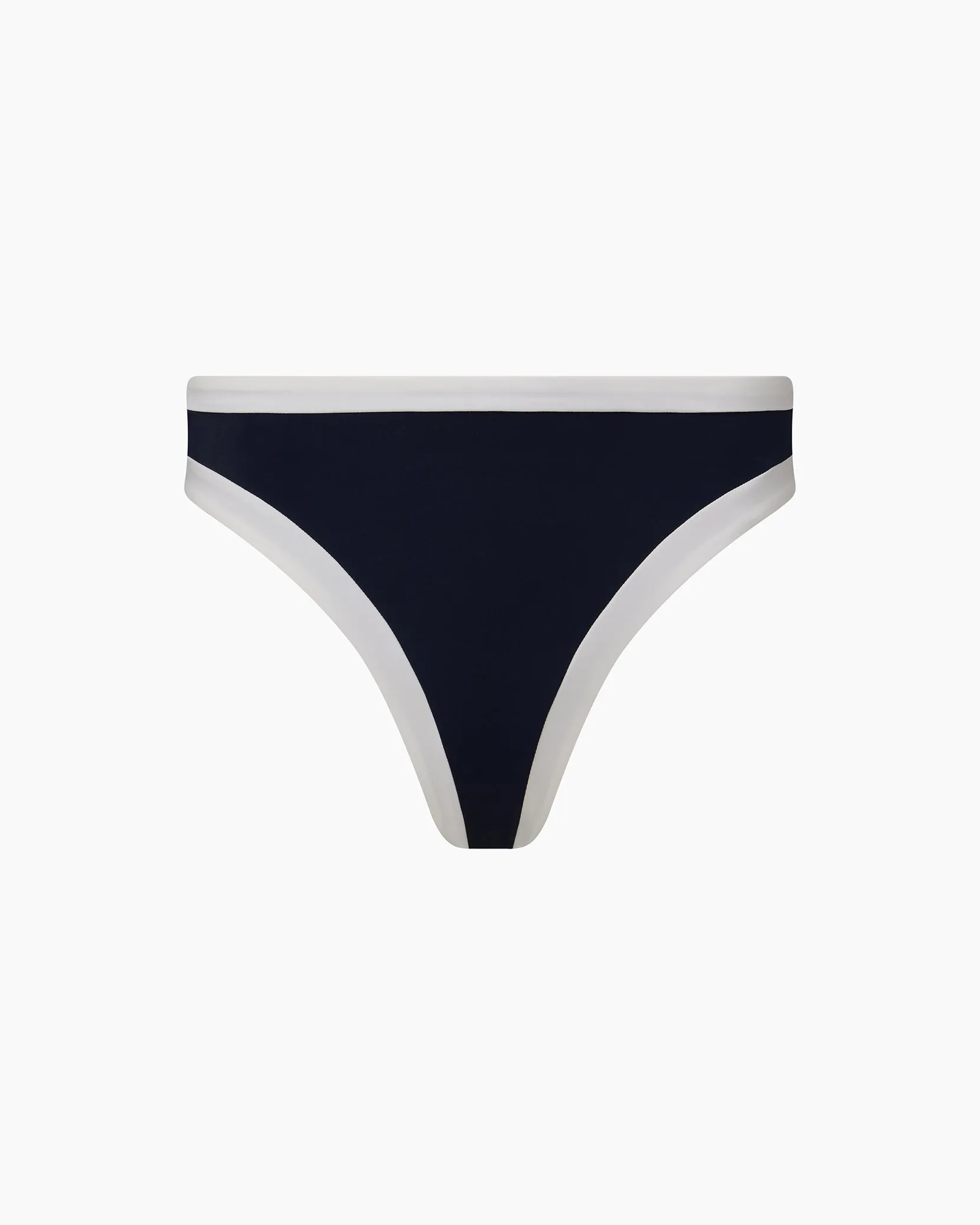 Lana Bikini Bottom | Deep Navy/White