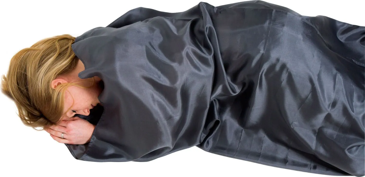 Lifeventure Silk Sleeping Bag Liner - Mummy