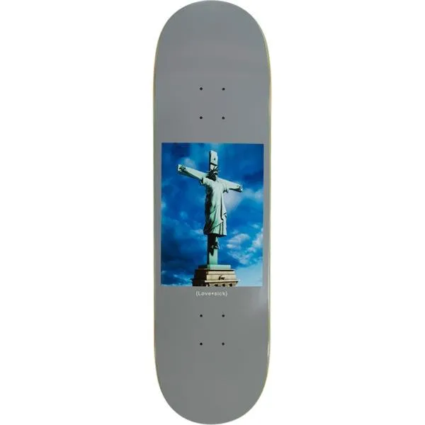 Lovesick Skateboards False Freedom Grey Deck - (8.625)