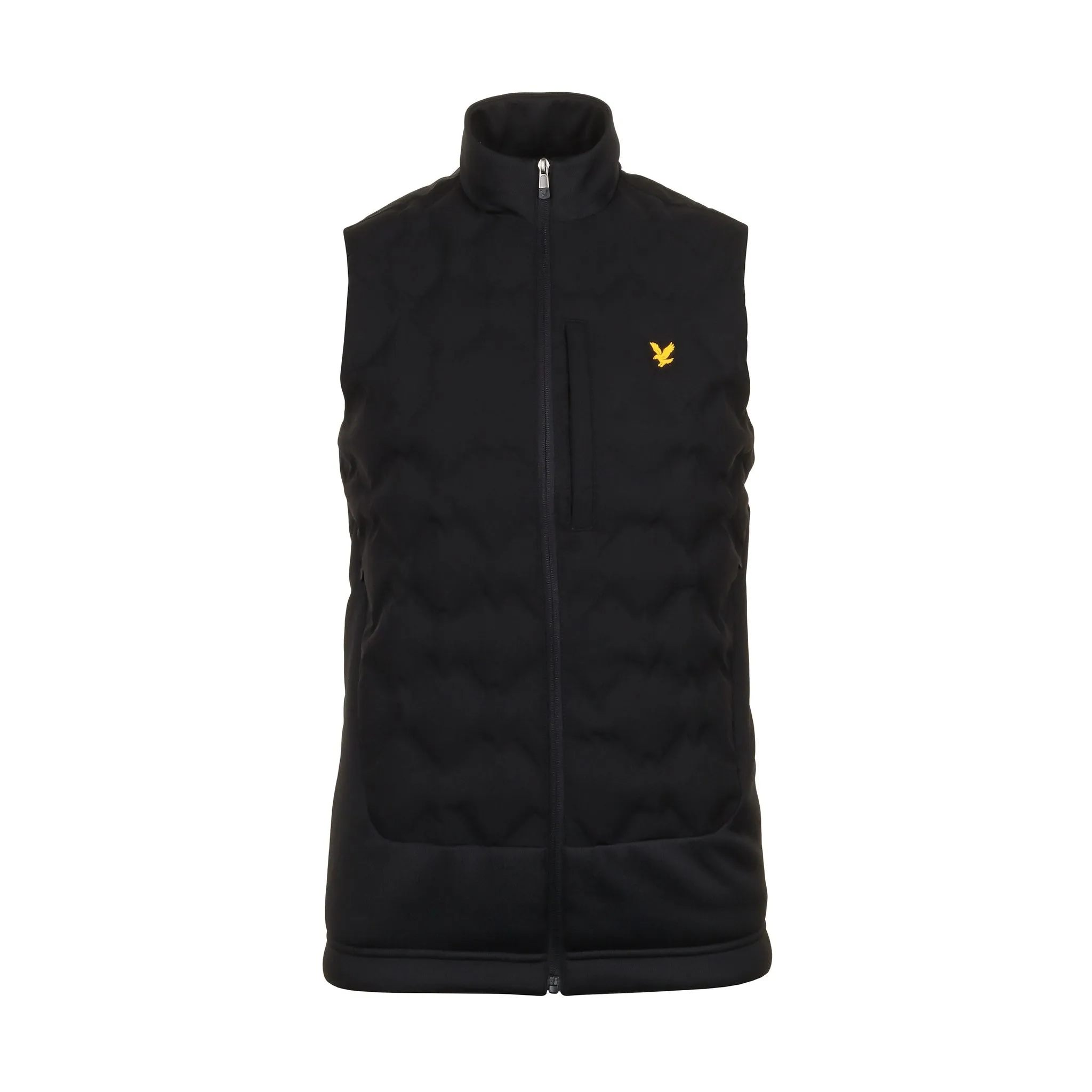 Lyle & Scott Golf Welded Check Fleece Gilet