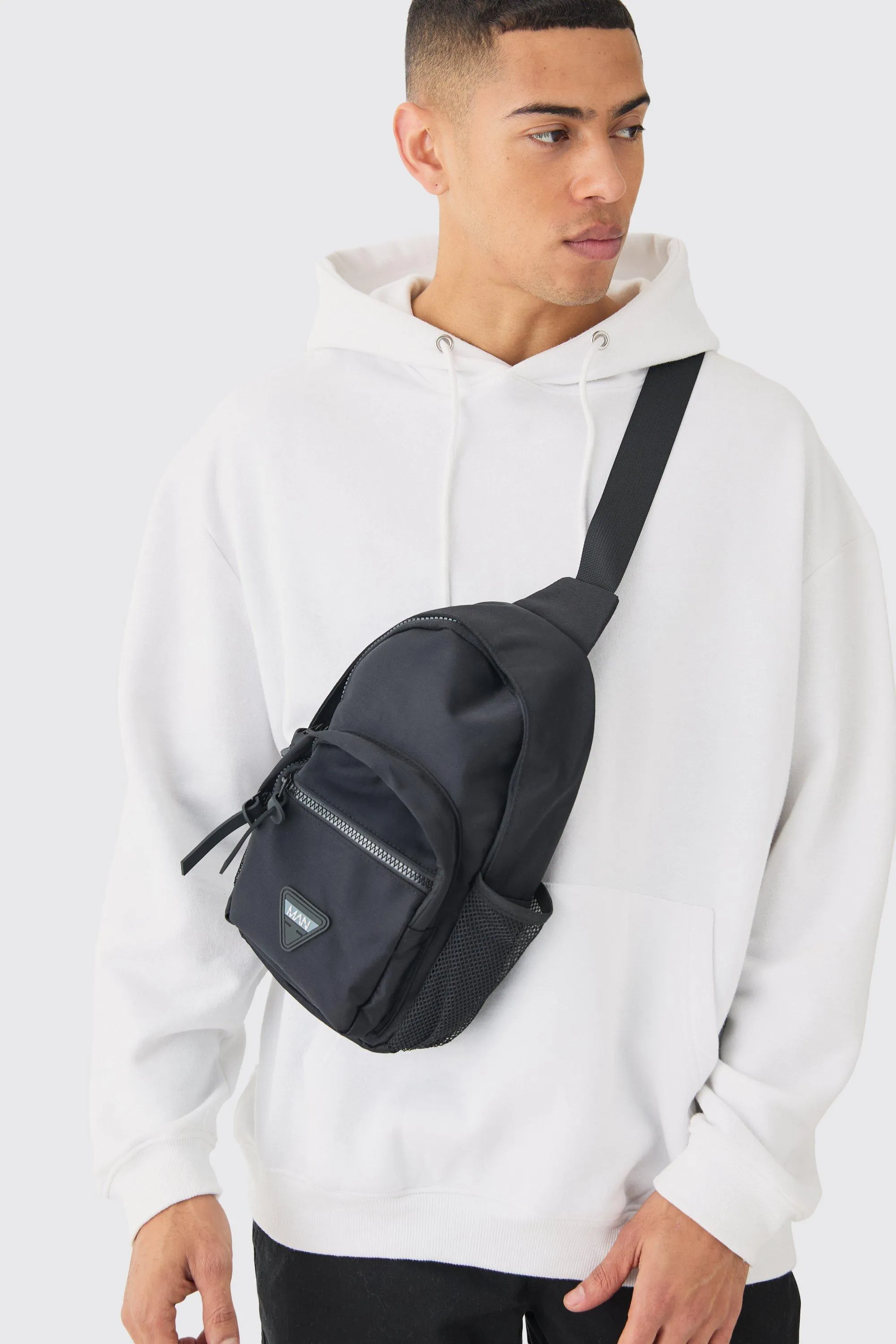 Man Cross Body Bag | boohooMAN UK