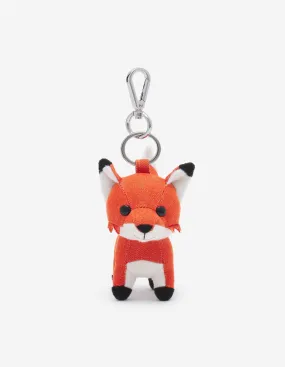 Medium Fox Bag Keyring & Charm Rust