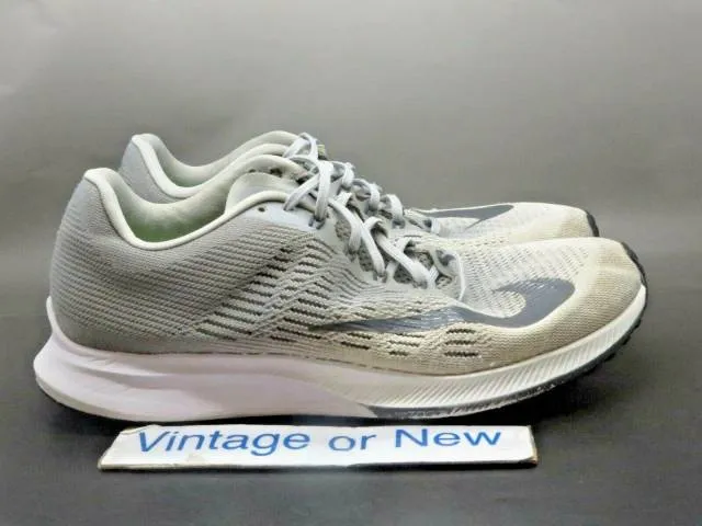 Men's Nike Air Zoom Elite 9 White Wolf Grey Anthracite R...