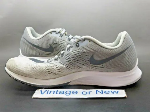 Men's Nike Air Zoom Elite 9 White Wolf Grey Anthracite R...