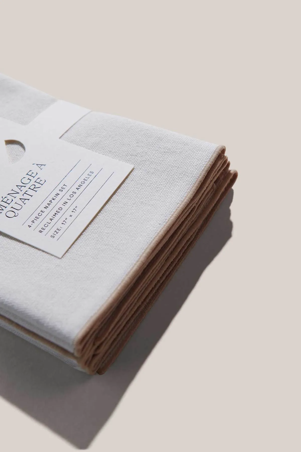 Napkins - Cream Burlap/Creme