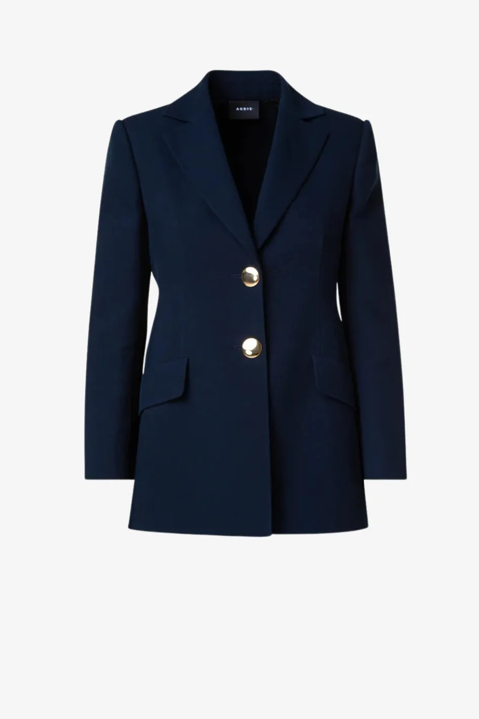 Navy Cotton Double Face Jacket