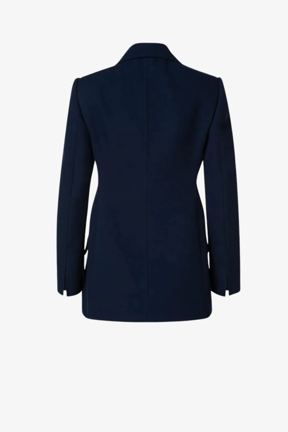 Navy Cotton Double Face Jacket