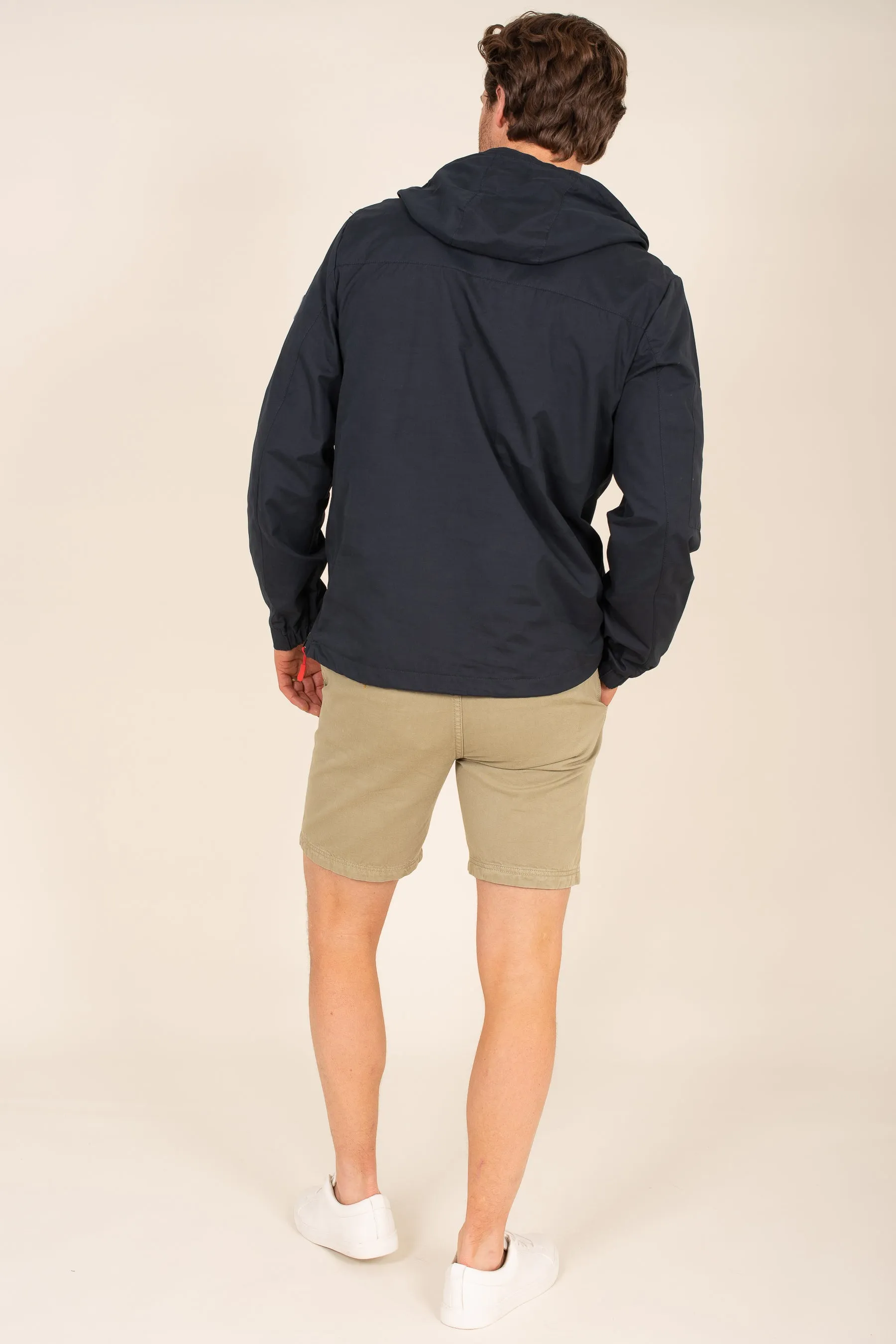 Navy Pullover Jacket