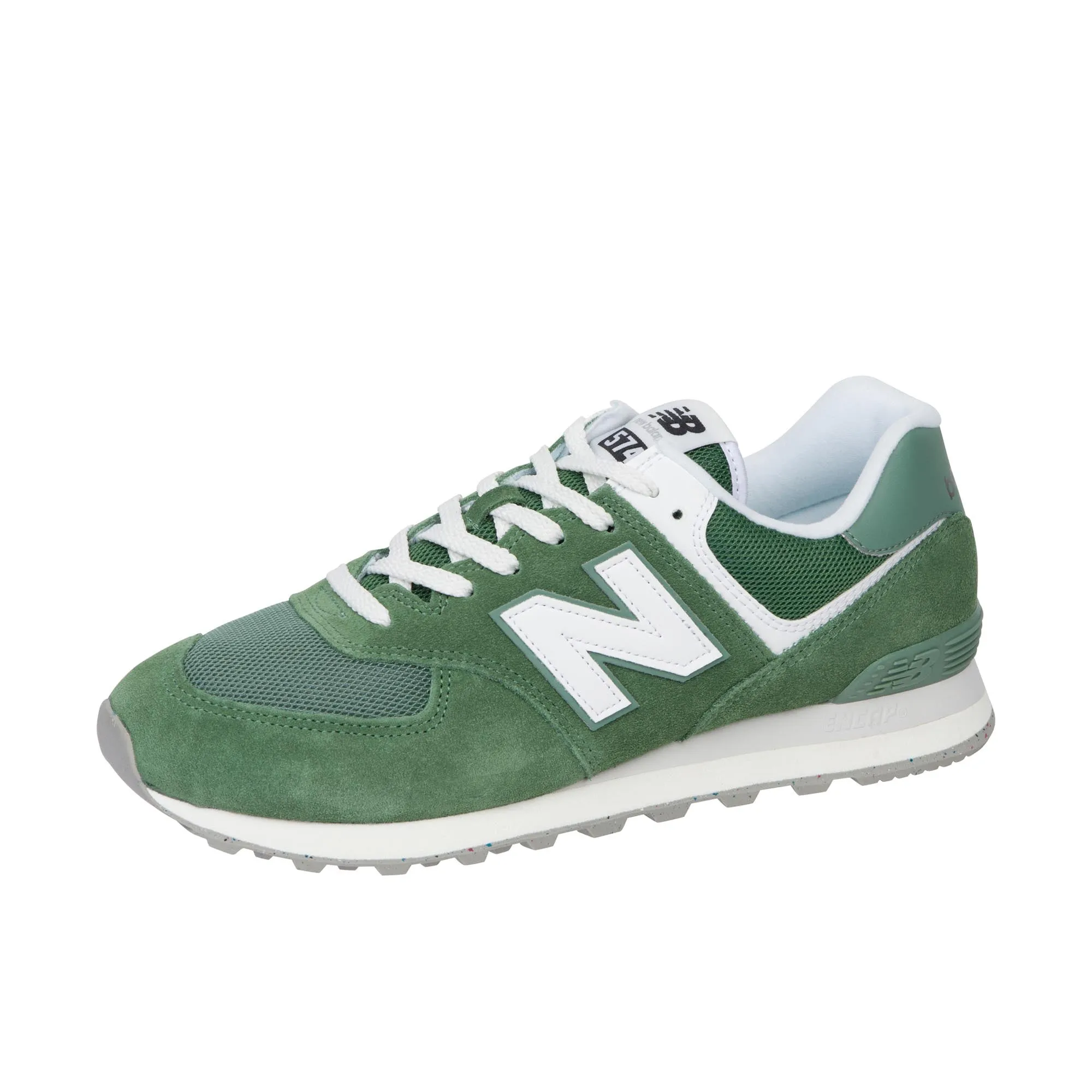 New Balance 574 Green/White