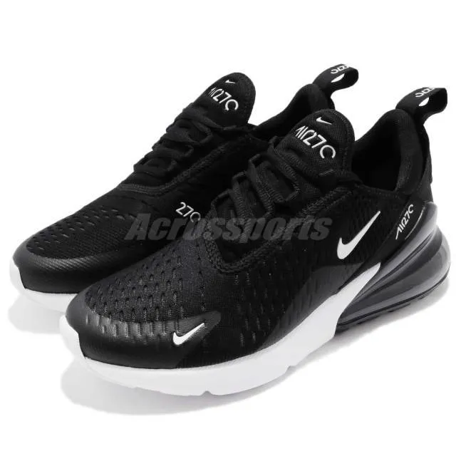 Nike Wmns Air Max 270 Black Anthracite White Women Runni...