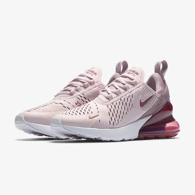 Nike Women's Air Max 270 (Barely Rose/ Vintage Wine/ Ele...