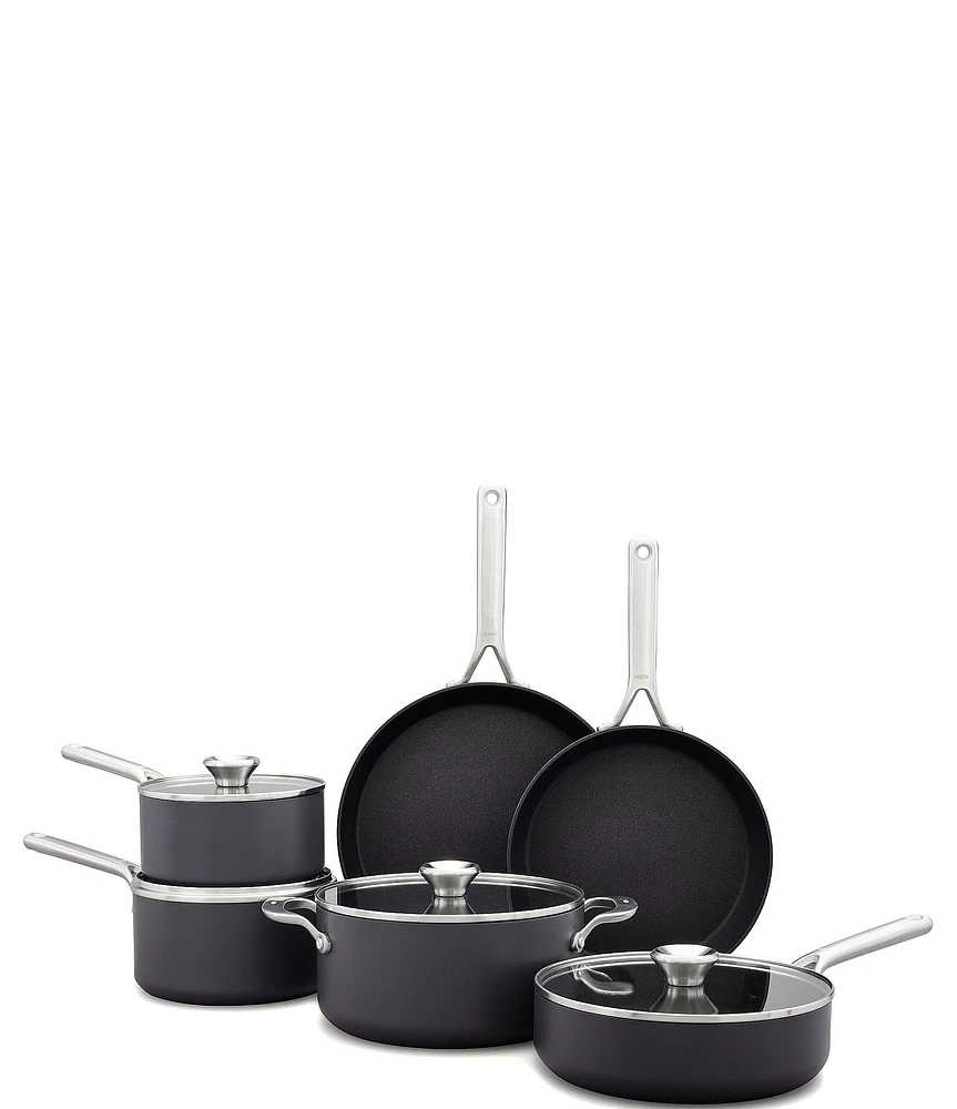 OXO Ceramic Professional Non-Stick -Piece Cookware Set