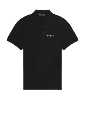 Palm Angels Classic Logo Embroidered Polo