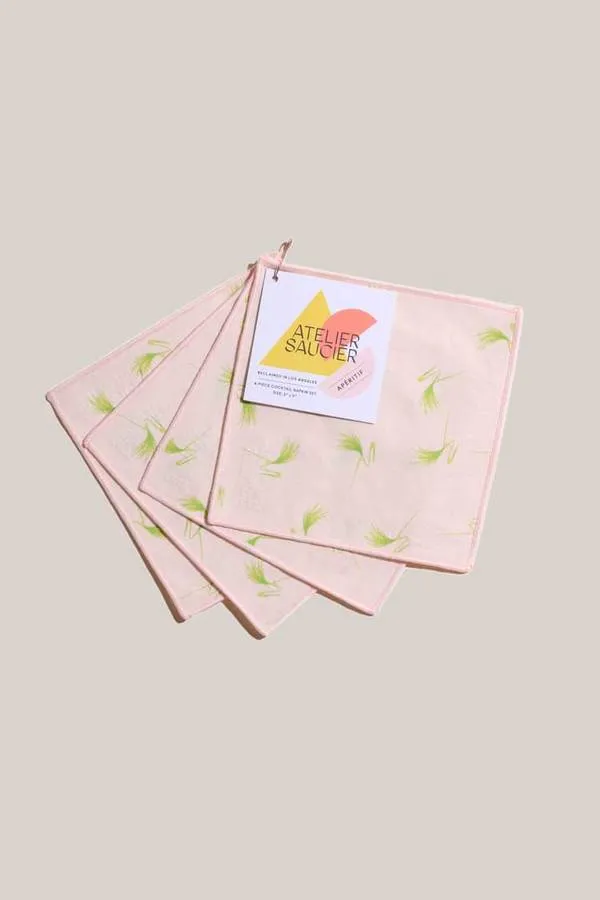 Pin Cocktail Napkins - Flamingo