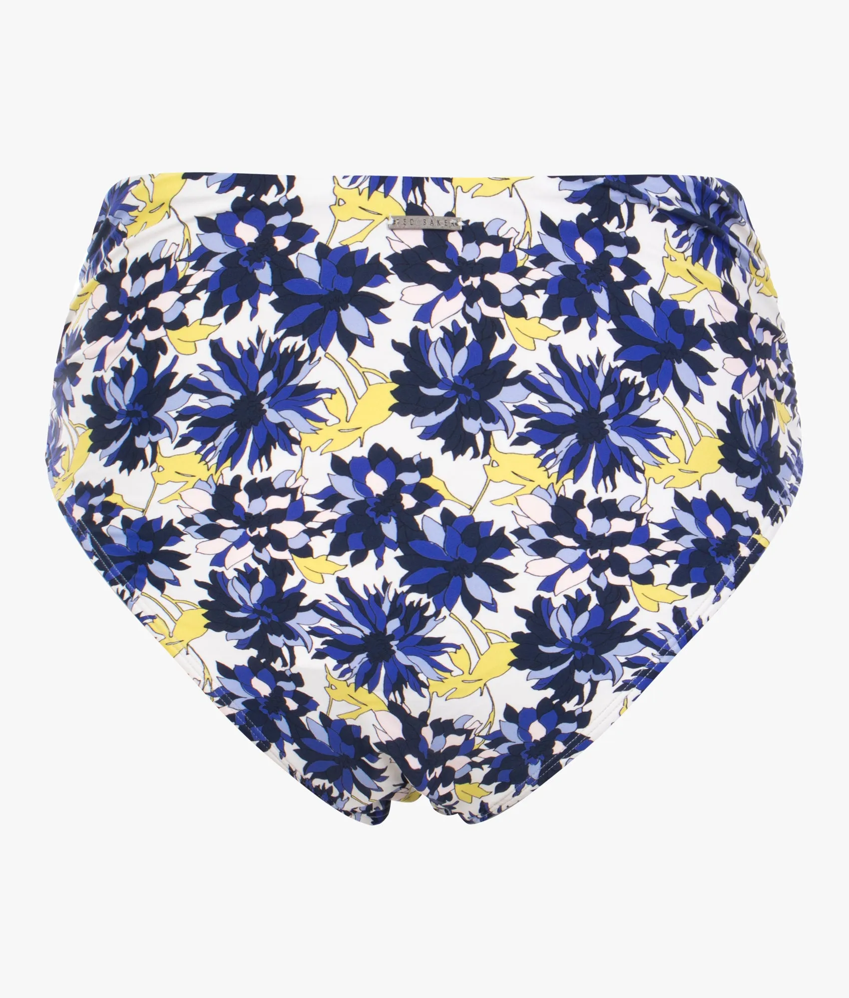 Poppins high waist bikini bottoms in blue