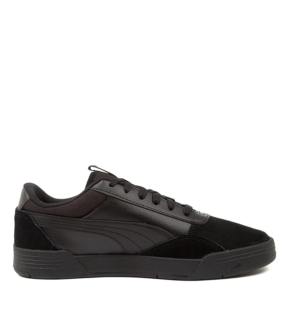 PUMA C-skate Black Nubuck-lthr