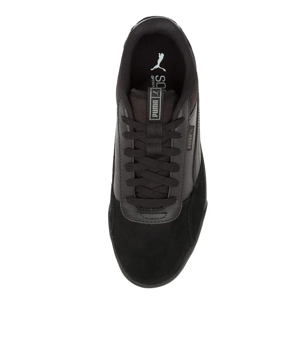 PUMA C-skate Black Nubuck-lthr