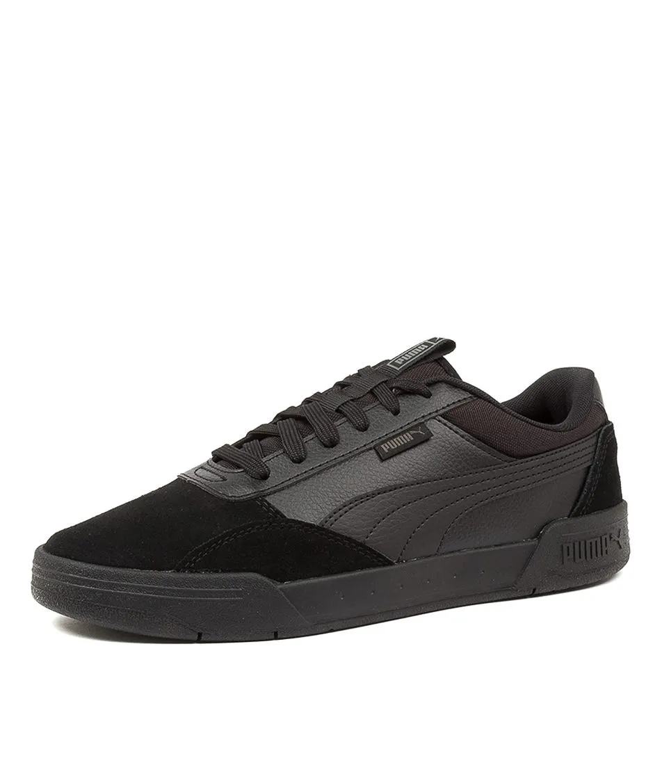 PUMA C-skate Black Nubuck-lthr