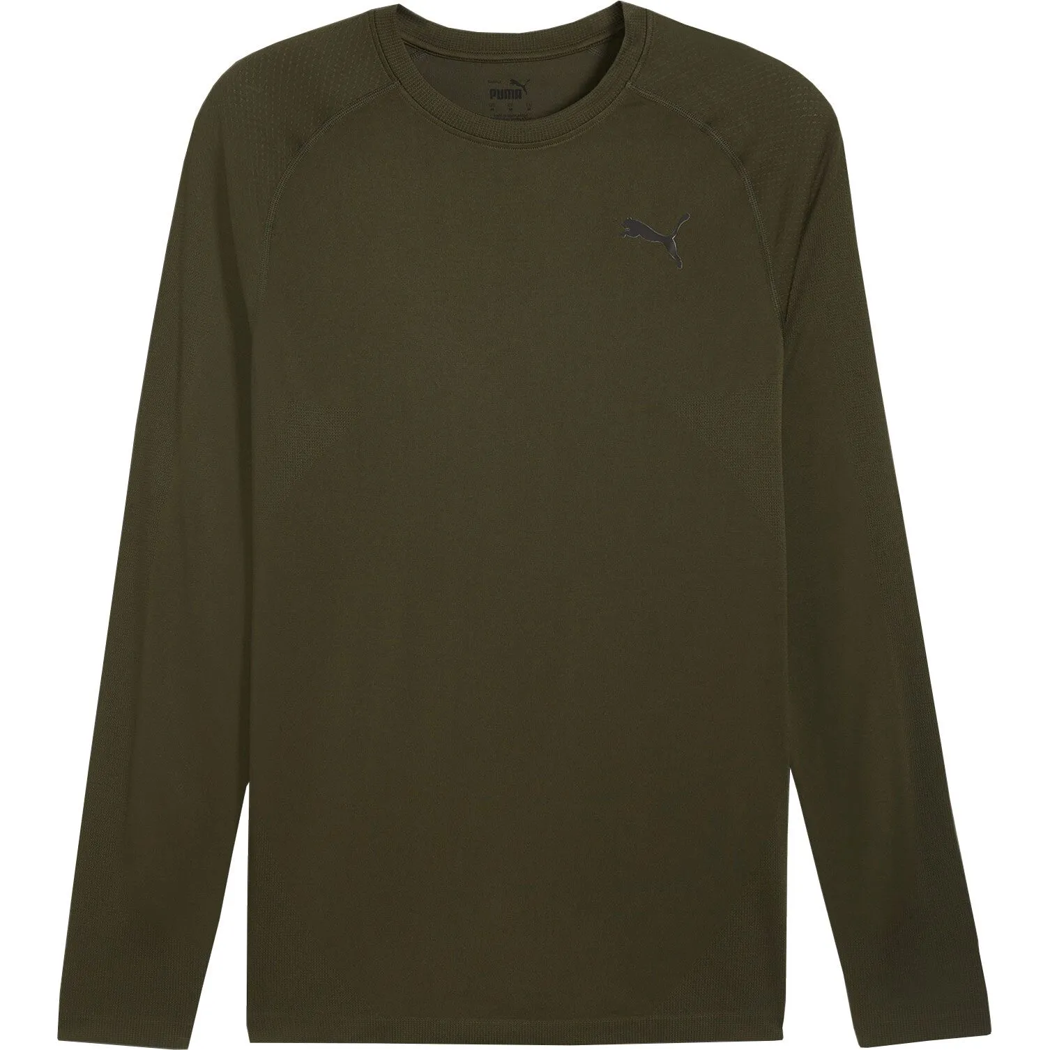 Puma - Formknit Seamless Longsleeve Men dark olive