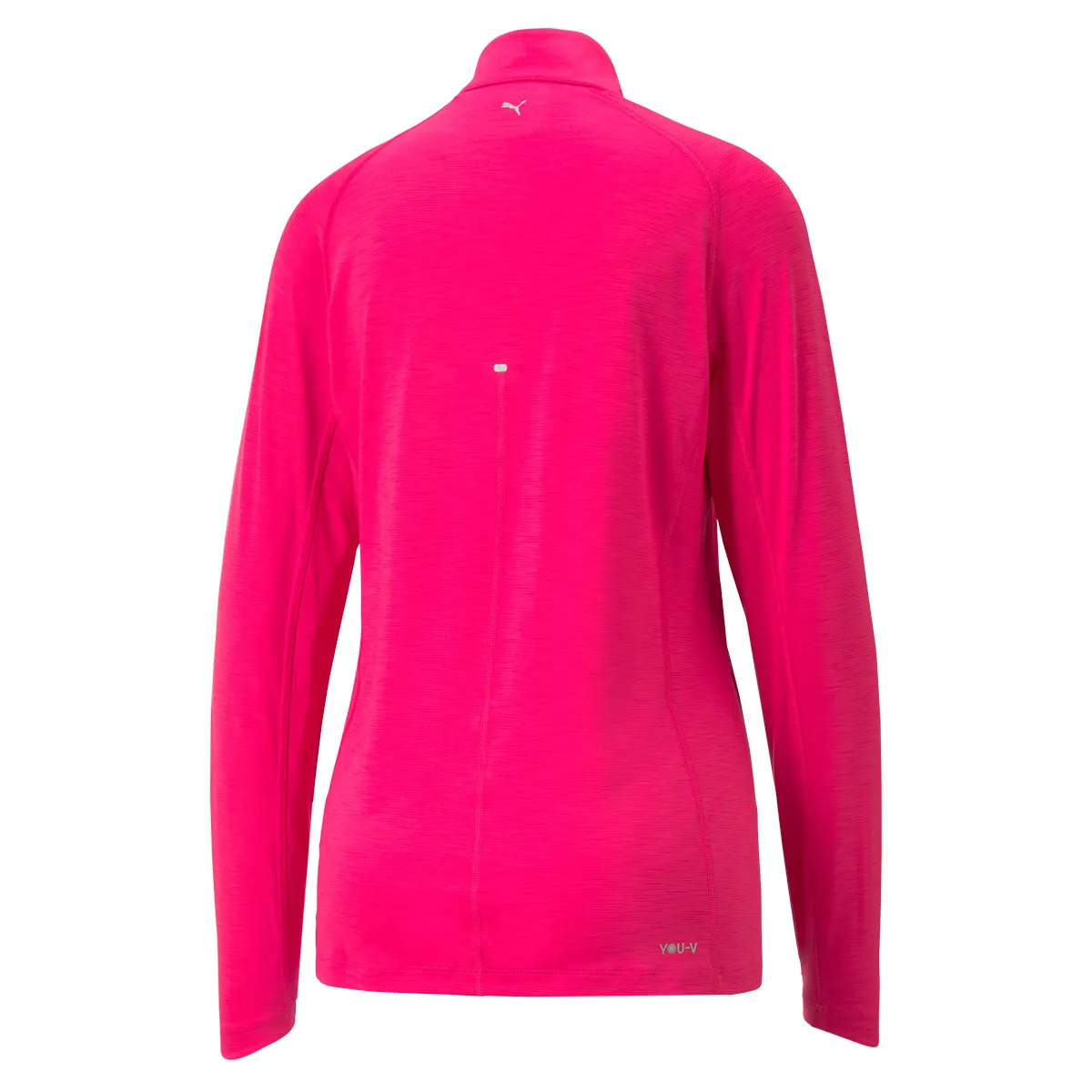 PUMA Ladies YOU V Quarter Zip Golf Mid Layer