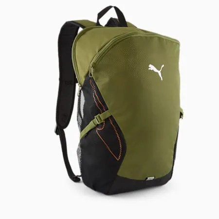 PUMA Plus PRO Backpack | Olive Green-Rickie Orange | PUMA Shop All Puma | PUMA 