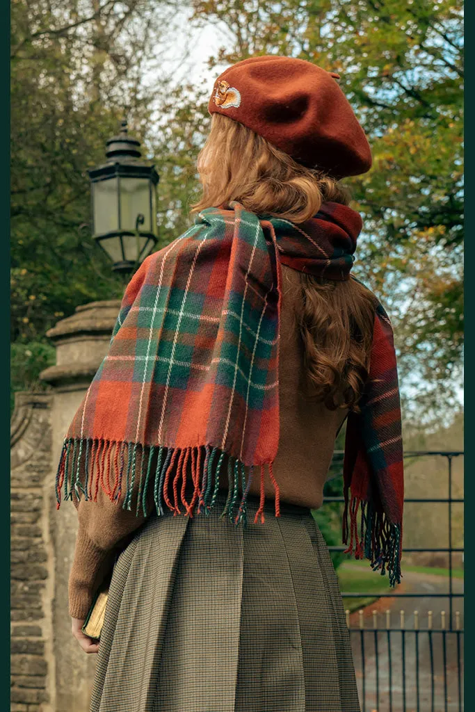 Pumpkin Pie Tartan Scarf