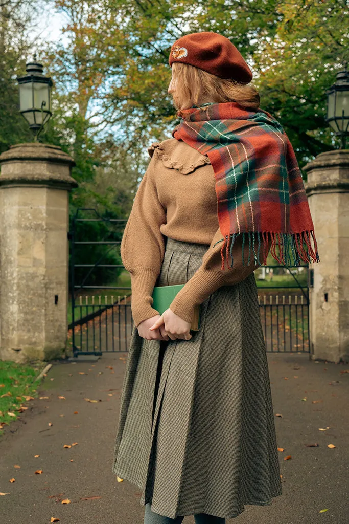 Pumpkin Pie Tartan Scarf