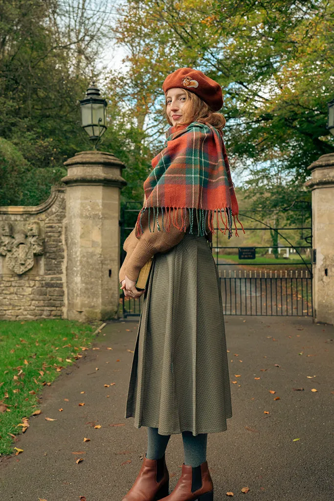 Pumpkin Pie Tartan Scarf