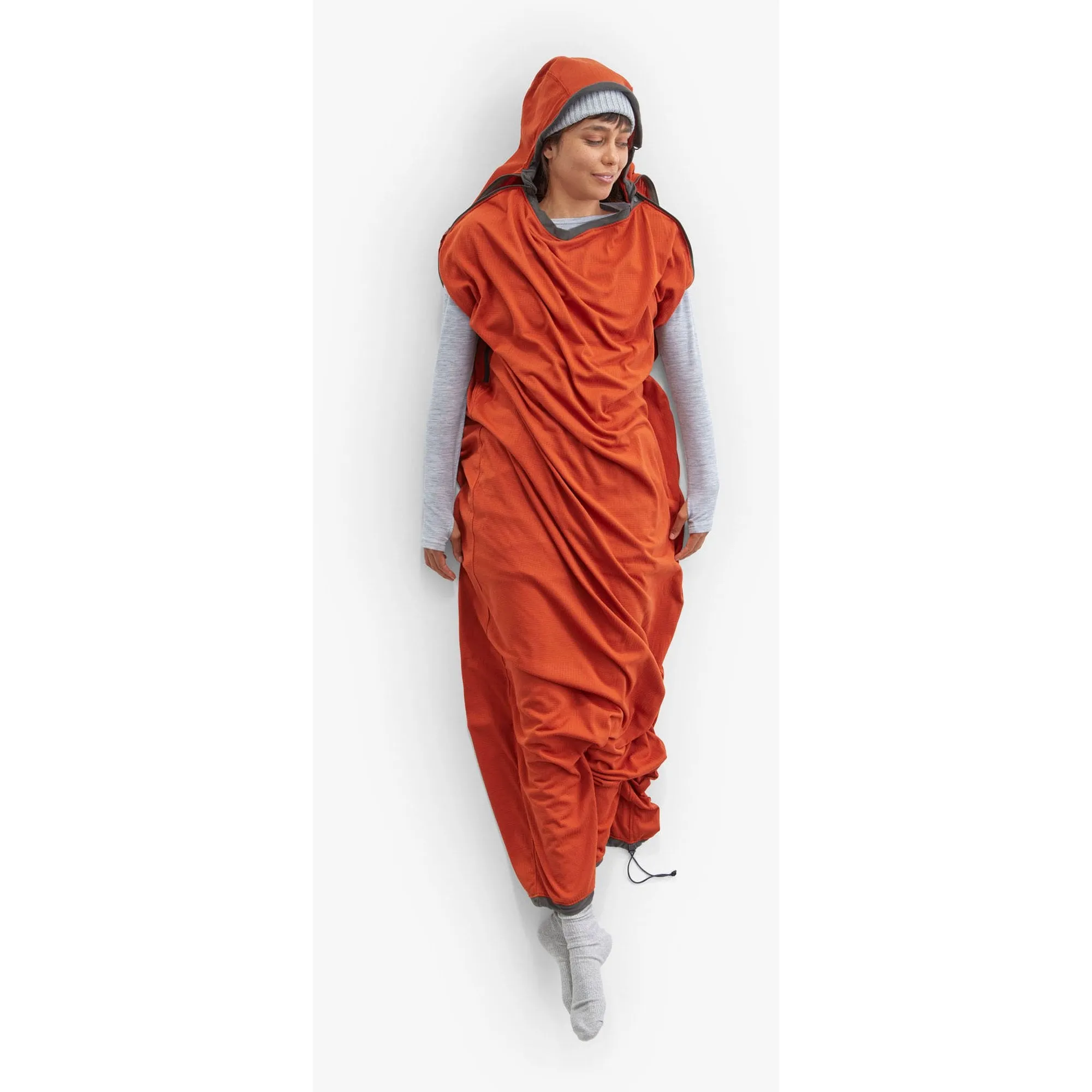 Reactor Fleece Sleeping Bag Liner - Mummy w/Drawcord- Standard