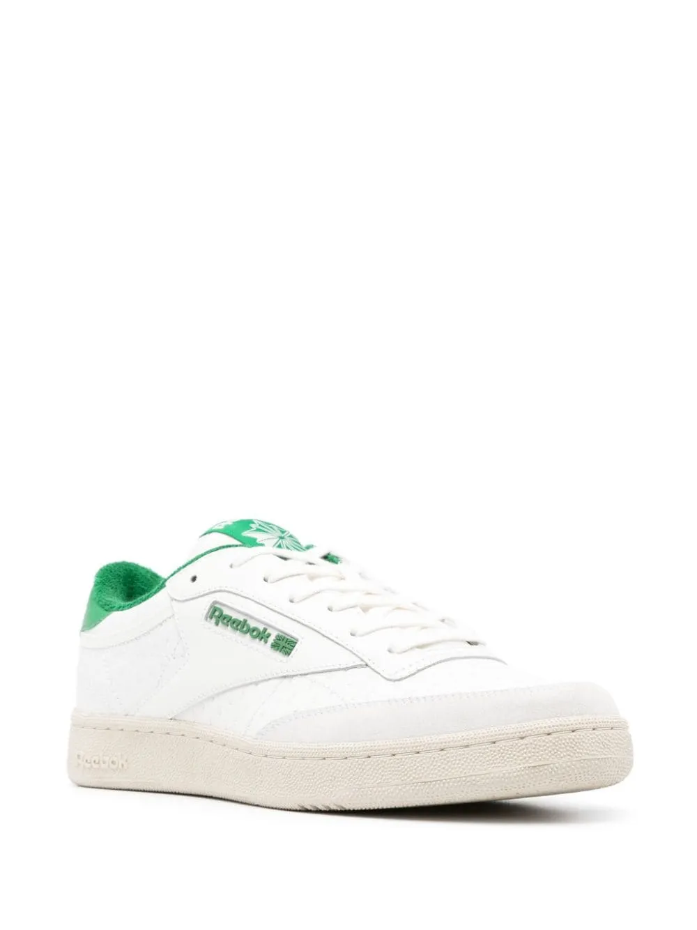 Reebok By Palm Angels    Reebok By Palm Angels Club C Leather Sneakers