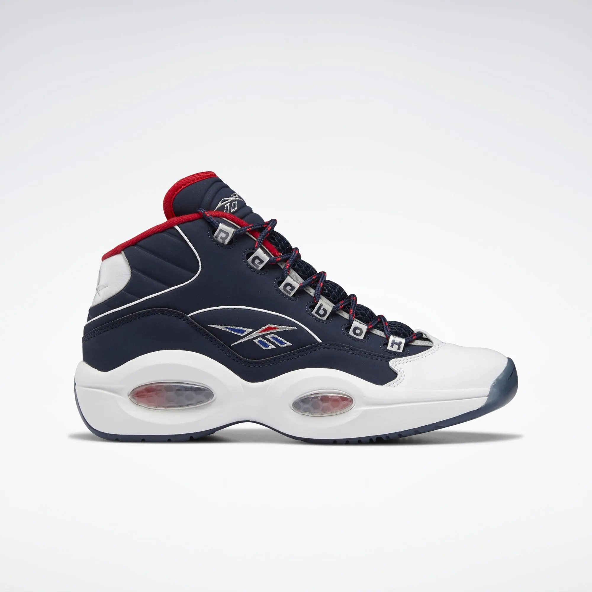 Reebok Question Mid Navy/Red