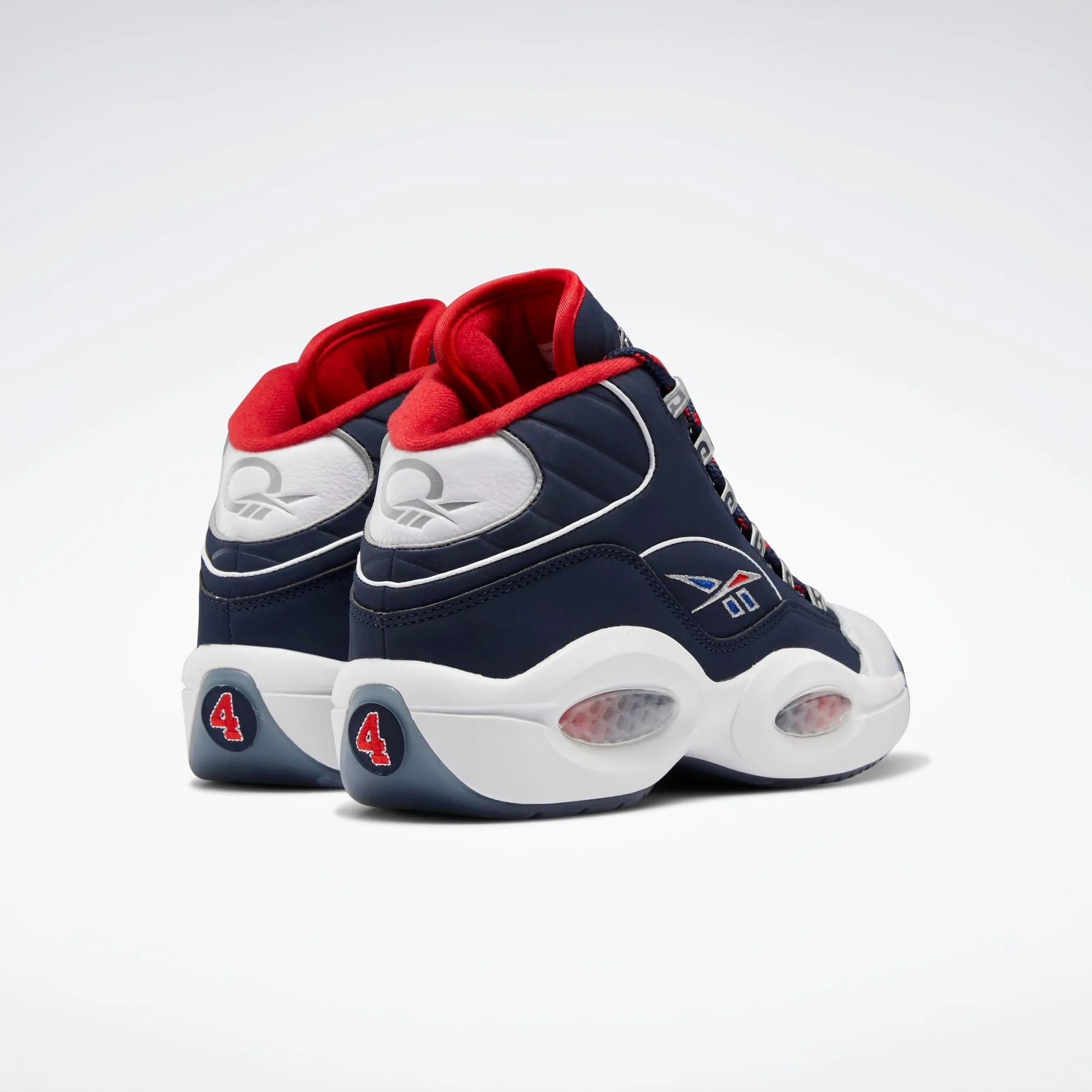 Reebok Question Mid Navy/Red