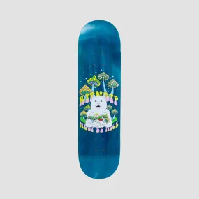 Ripndip Trippy Treatz Skateboard Deck Blue - 8.25