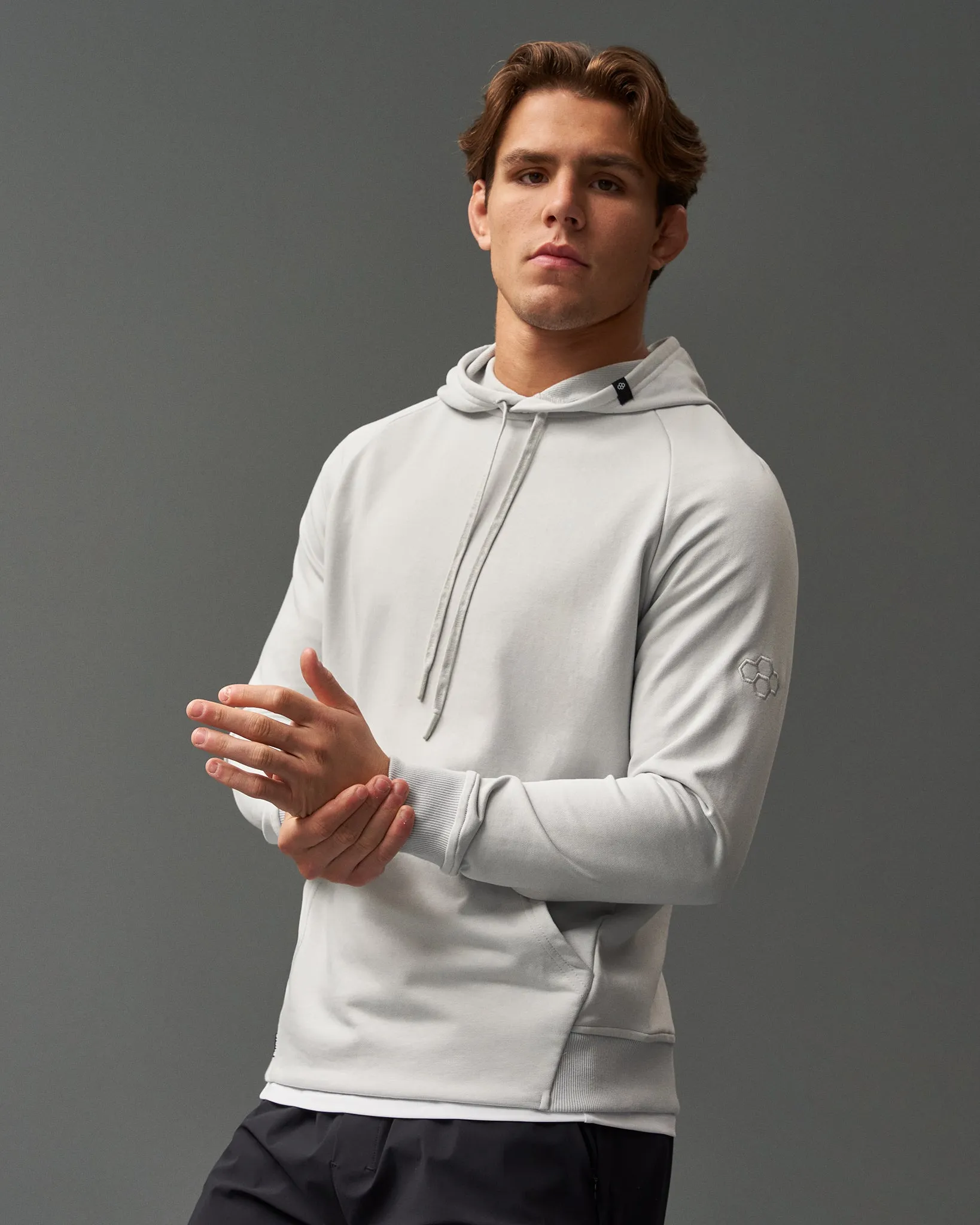 RUDIS Elite Terry Hoodie - Lunar Gray-