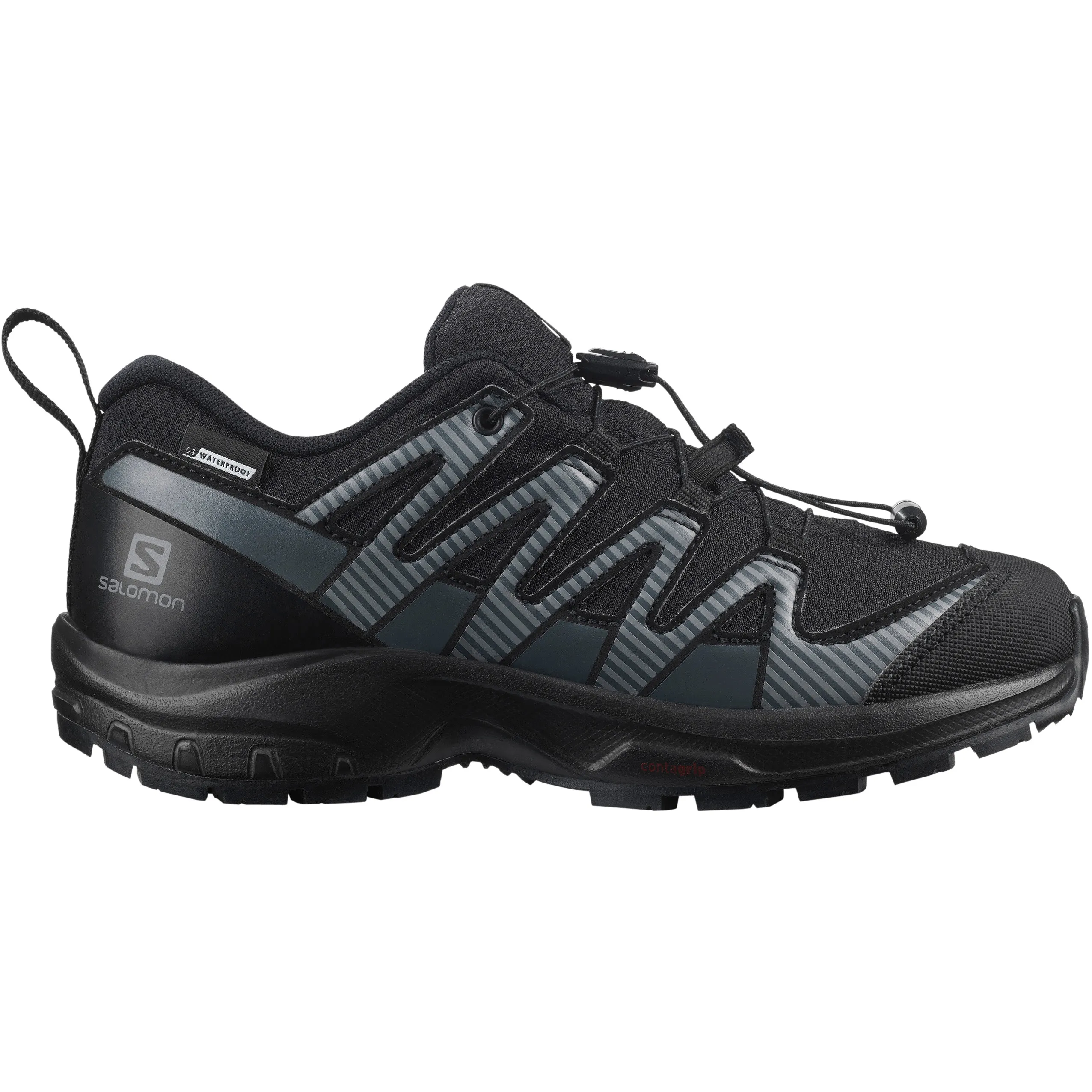 Salomon Juniors' XA Pro V8 CSWP Black | Buy Salomon Juniors' XA Pro V8 CSWP Black here | Outnorth