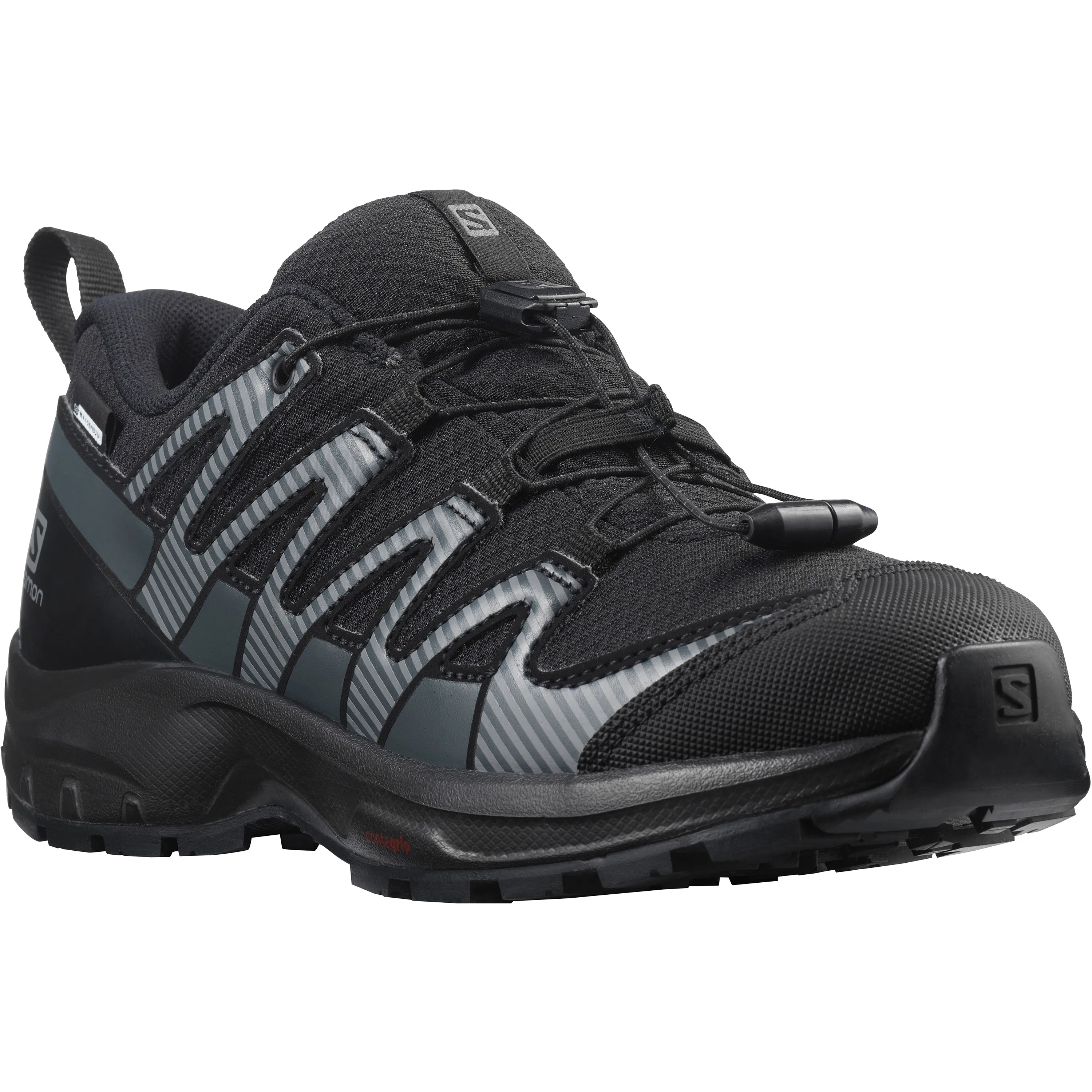 Salomon Juniors' XA Pro V8 CSWP Black | Buy Salomon Juniors' XA Pro V8 CSWP Black here | Outnorth