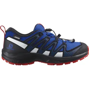 Salomon Juniors' XA Pro V8 CSWP Lapis Blue/Black/Fiery Red | Buy Salomon Juniors' XA Pro V8 CSWP Lapis Blue/Black/Fier